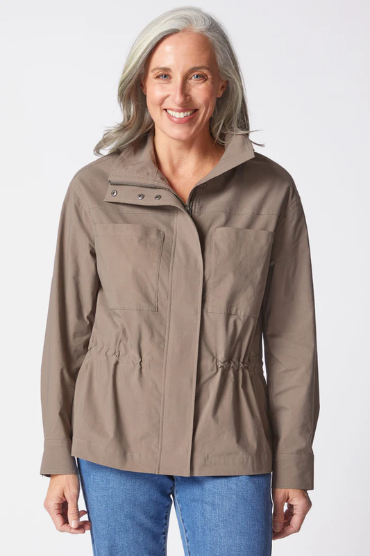 Truffle Travel Tech Utility Jacket – Lightweight Everyday Layer