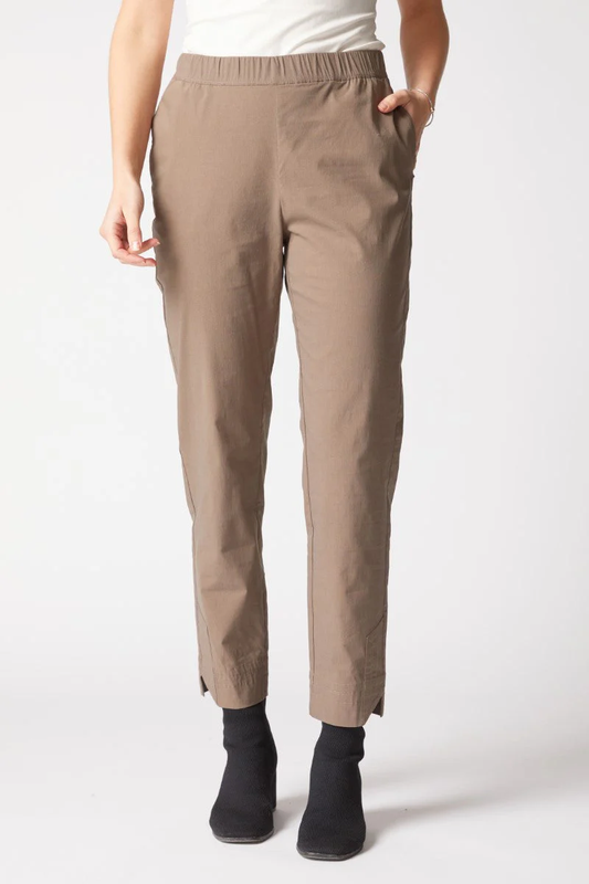 Truffle Straight Ankle Pant – Stretch Comfort Pull-On Pants