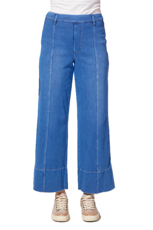 Midwash Wide-Leg Denim Pant – Comfortable Relaxed Jean